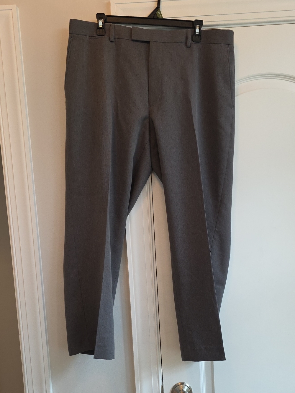 jf j.ferrar Men's Charcoal Gray Dress Pants - Tailored Trousers 38x29